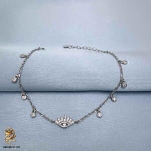 دستبند نقره زنانه چشم نظر DSW D15