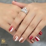 انگشتر نقره زنانه مجلسی RSW F22