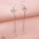 گوشواره نقره آویز ESW E44