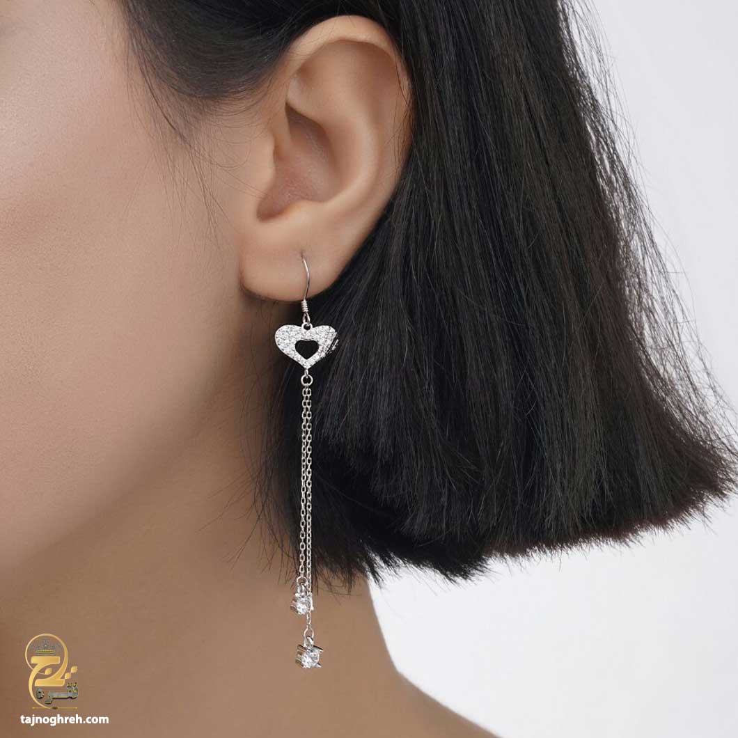 women-silver-earrings-esw-e44 گوشواره نقره آویز زنانه ESW E44