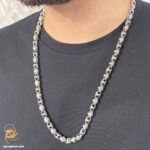 زنجیر نقره مردانه سنگین NSM N3