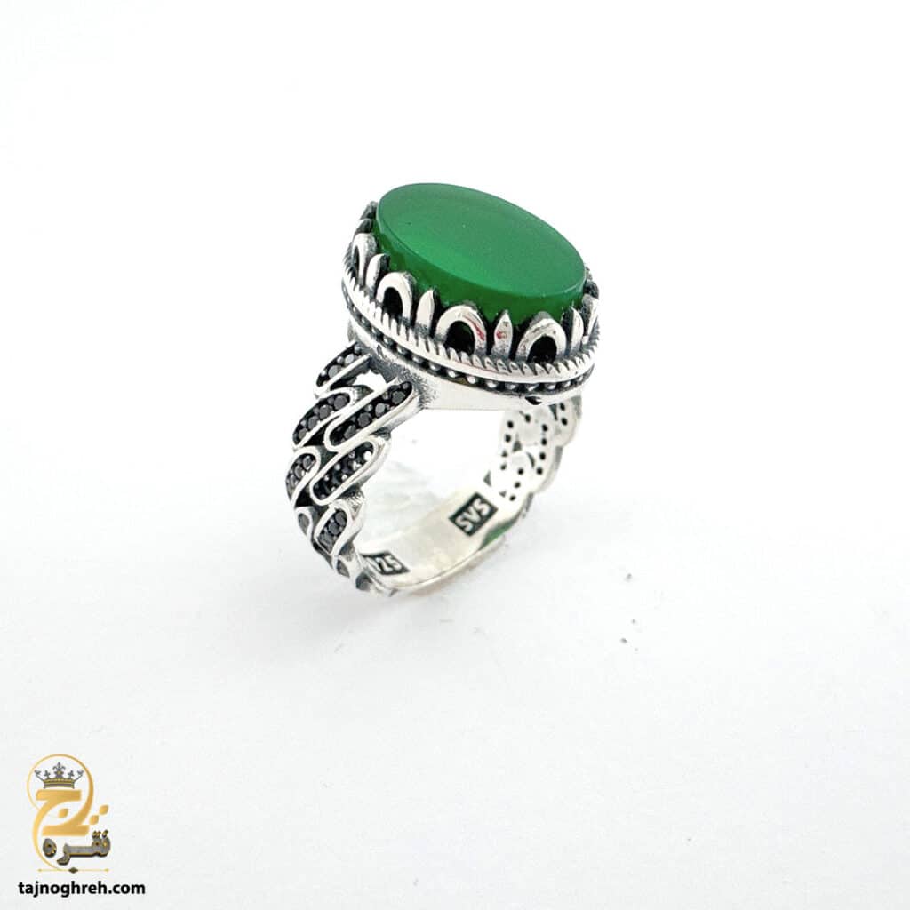 انگشتر مردانه نقره رولکس RSM K63