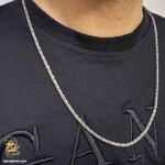 زنجیر نقره مردانه کرال NSM N16