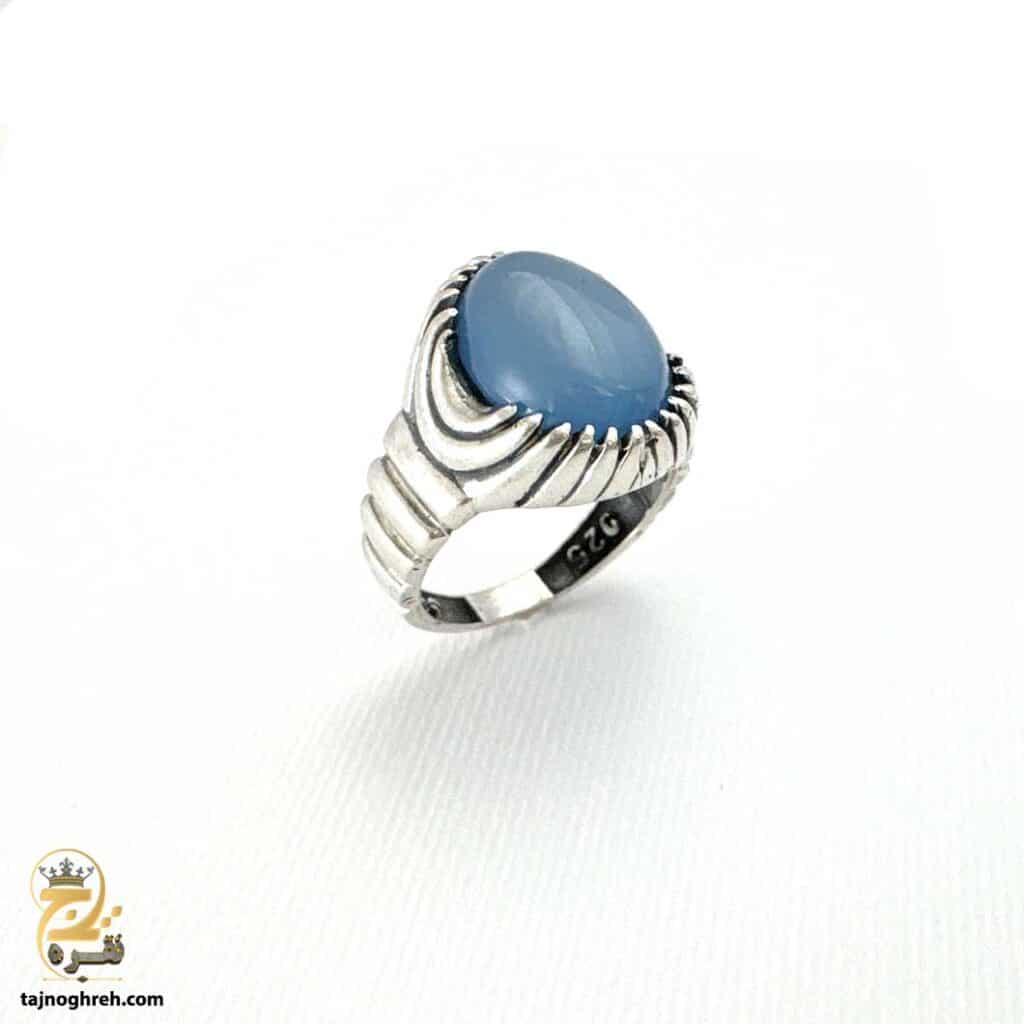 انگشتر نقره مردانه عقیق RSM K83
