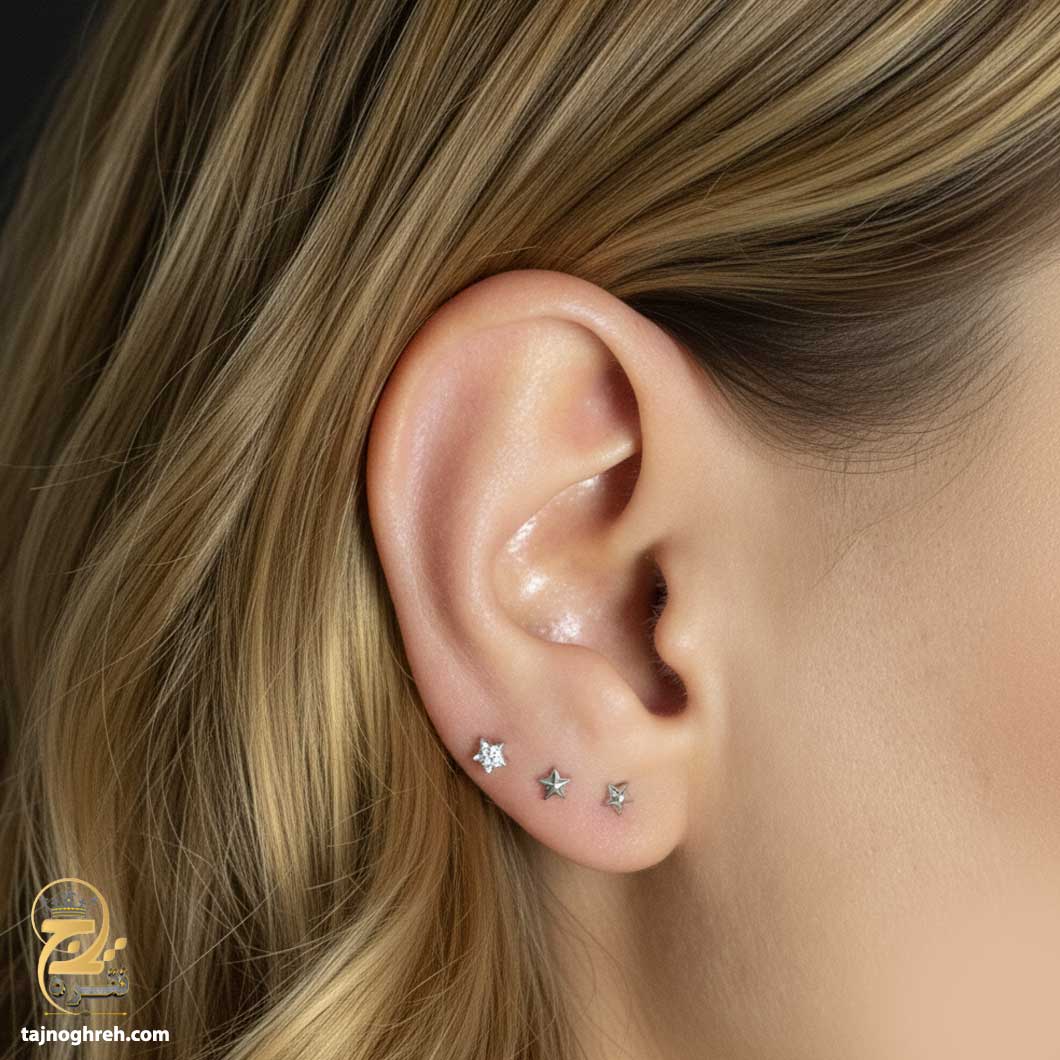 silver-earrin-esw-e50-02 گوشواره میخی نقره ESW E50
