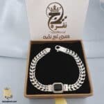 دستبند نقره خاص مدل BSM B57
