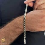 دستبند نقره مردانه لاکچری BSM B58