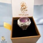 انگشتر نقره دست ساز مردانه مدل HSR M19