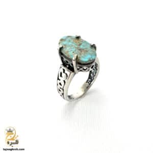 انگشتر نقره زنانه فیروزه مدل RSW F57