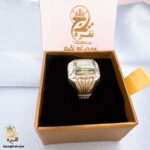 انگشتر نقره دست ساز مردانه موزانایت مدل HSR M26