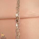 زنجیر نقره ایتالیایی اصل مدل NSM N32
