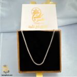 خرید زنجیر نقره مردانه کارتیه مدل NSM N33