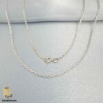 زنجیر نقره مردانه فلامینگو مدل NSM N36