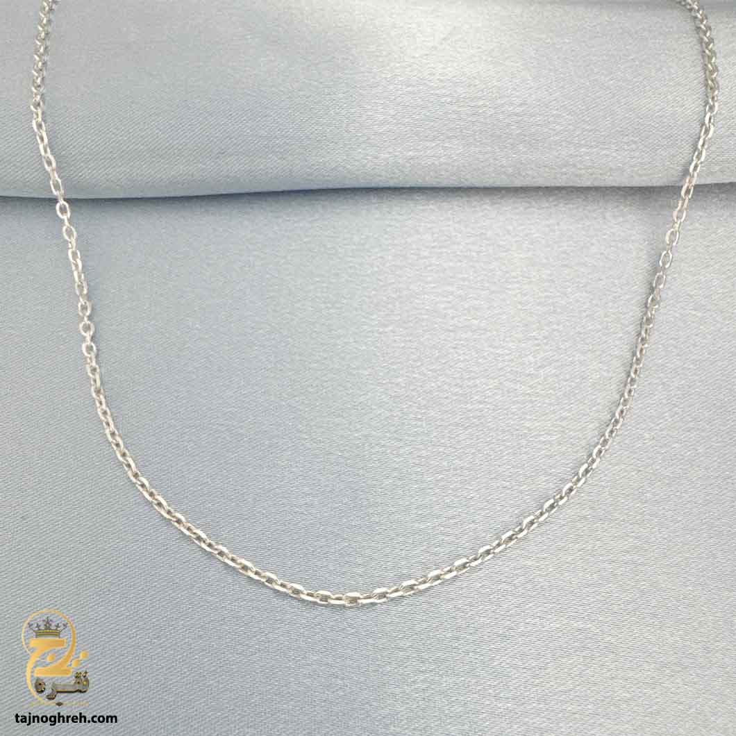 men-silver-chain-nsm-n36 زنجیر نقره مردانه ظریف مدل NSM N36