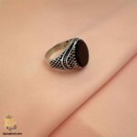 انگشتر نقره مردانه اونیکس مدل RSM K101