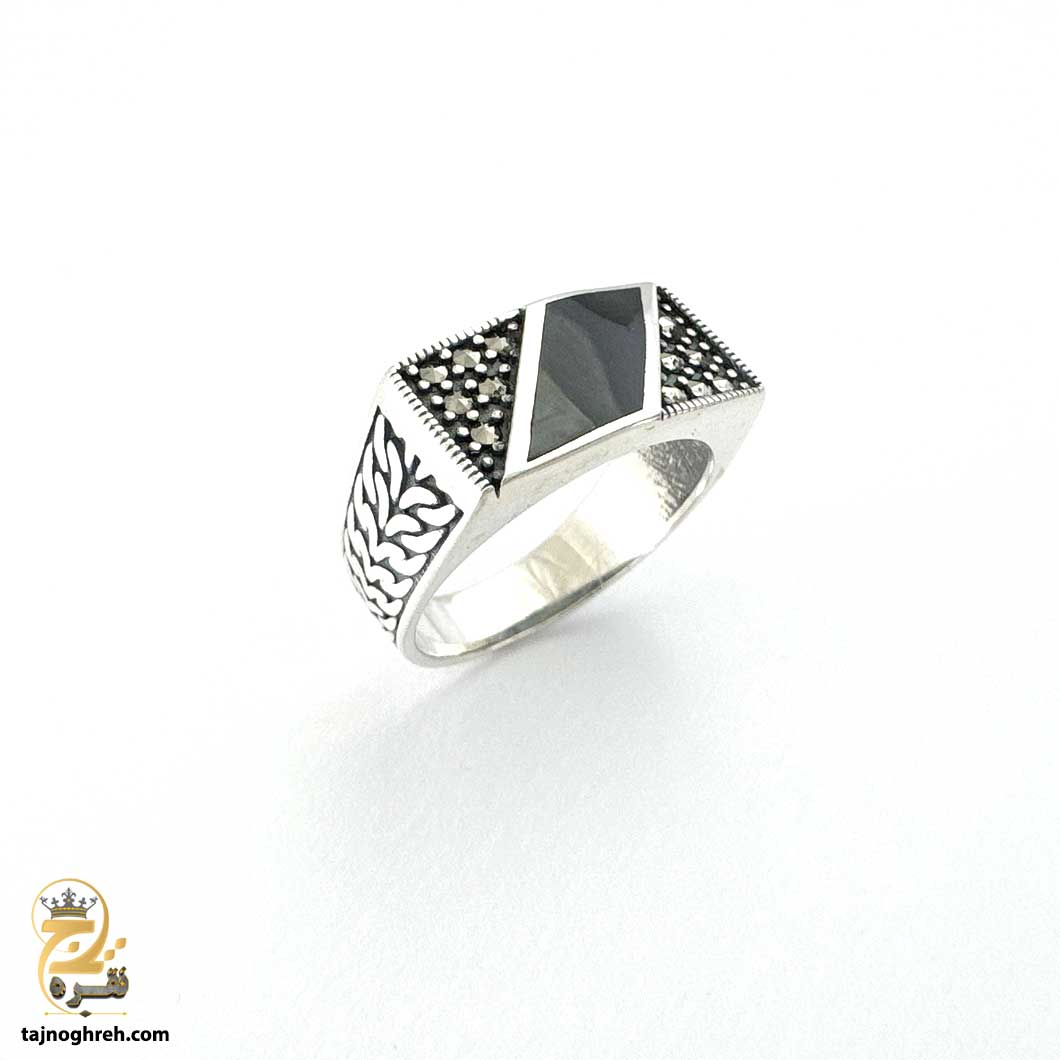 men-silver-ring-rsm-k104 انگشتر نقره مردانه اسپرت مدل RSM K104