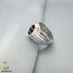 انگشتر نقره مردانه خاص و شیک مدل RSM K106