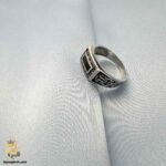 خرید انگشتر نقره مردانه اسپرت مدل RSM K107