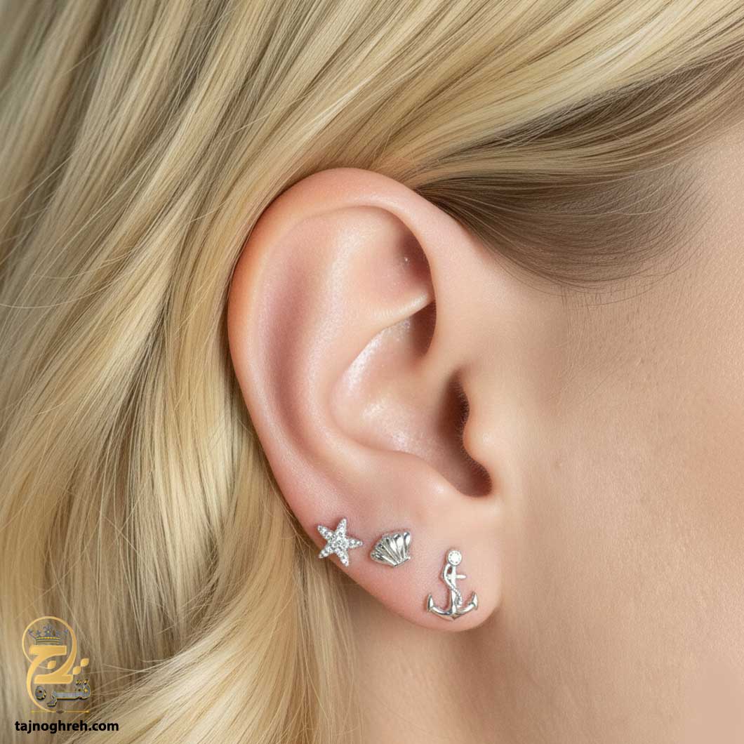 silver-earrin-esw-e64-02 گوشواره نقره جدید مدل ESW E64