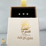 گوشواره نقره میخی قلب سه جفتی مدل ESW E65 IMAGE1