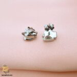 گوشواره نقره زنانه طرح پنتر مدل ESW E66 IMAGE1