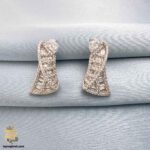 گوشواره نقره مجلسی طرح جواهری مدل ESW E67 IMAGE6