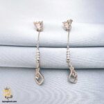 گوشواره نقره آویز زنانه مدل ESW E70