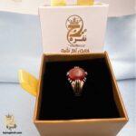 انگشتر نقره عقیق زنانه مدل RSW F60