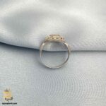 انگشتر نقره دور نجف زنانه مدل RSW F62