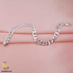 دستبند نقره کارتیه مردانه مدل BSM B81