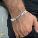 دستبند نقره مردانه کارتیه مدل BSM B81