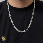 زنجیر نقره مردانه سنگین مدل NSM N46