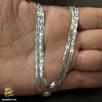 زنجیر نقره ایتالیایی مردانه مدل NSM N48