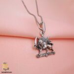 گردنبند شیر و خورشید مردانه مدل NSM N44