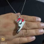گردنبند نقره مردانه خاص مدل NSM N45