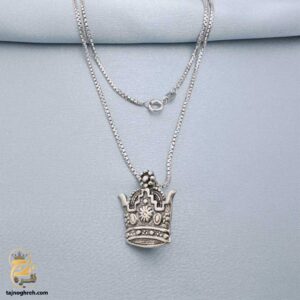 گردنبند نقره مردانه خاص مدل NSM N52