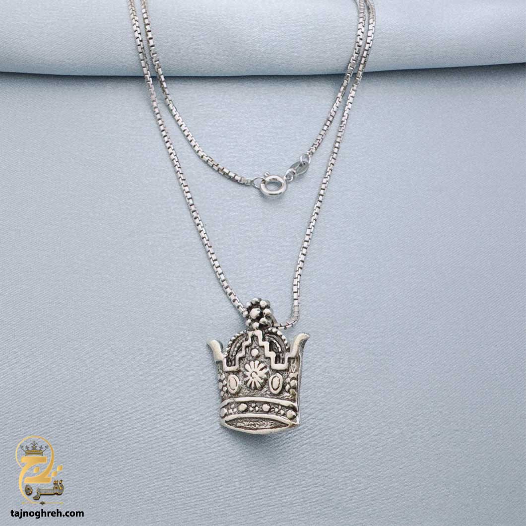 men-silver-necklace-nsm-n52 گردنبند نقره مردانه خاص مدل NSM N52