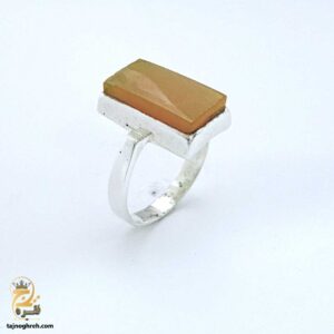 انگشتر نقره مردانه شرف شمس مدل RSM K111