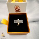 انگشتر نقره با سنگ آمیتیست مردانه مدل RSM K113