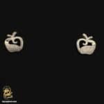 گوشواره نقره زنانه طرح سیب مدل ESW E71 IMAGE3