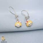 گوشواره نقره دخترانه طرح عروسکی مدل ESW E72 IMAGE5