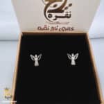 گوشواره نقره شیک مدل ESW E76