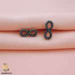 گوشواره نقره زنانه طرح بی نهایت مدل ESW E79 IMAGE3