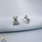گوشواره نقره زنانه طرح فرشته مدل ESW E83
