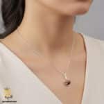 گردنبند نقره زنانه خاص مدل ZSW Z42