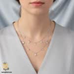 گردنبند نقره زنانه خاص مدل ZSW Z43