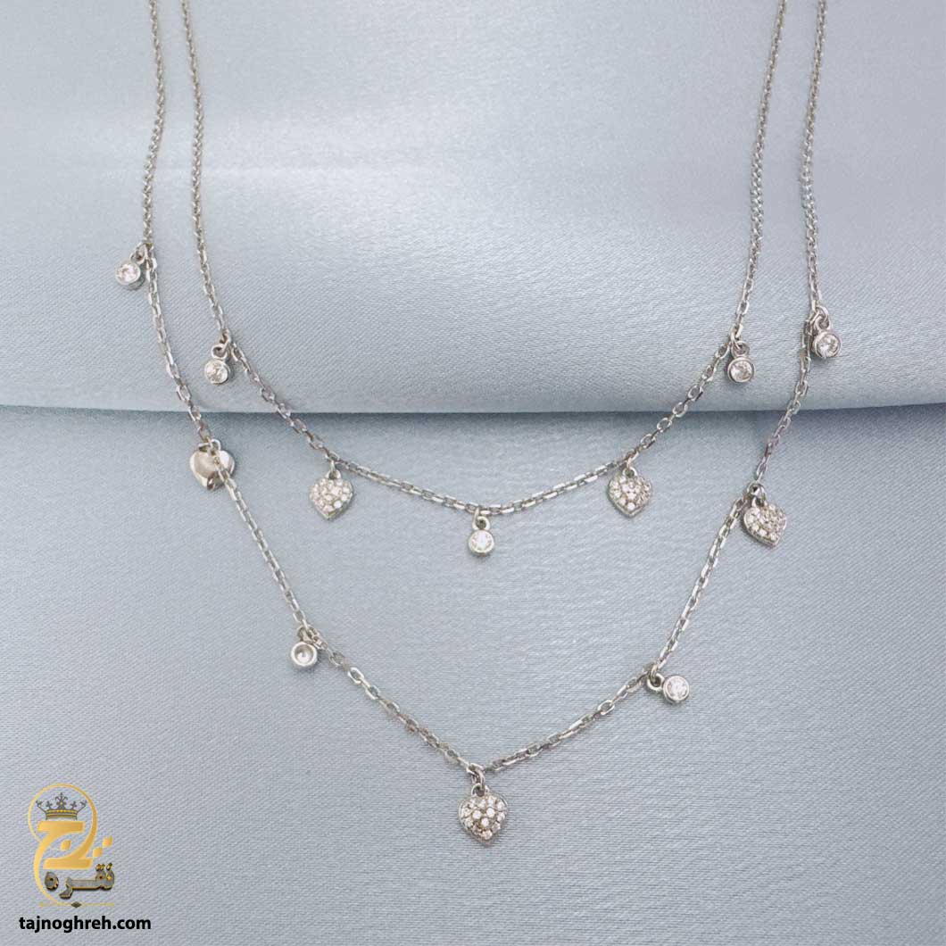 women-silver-necklace-sw-z43 گردنبند نقره زنانه خاص مدل ZSW Z43