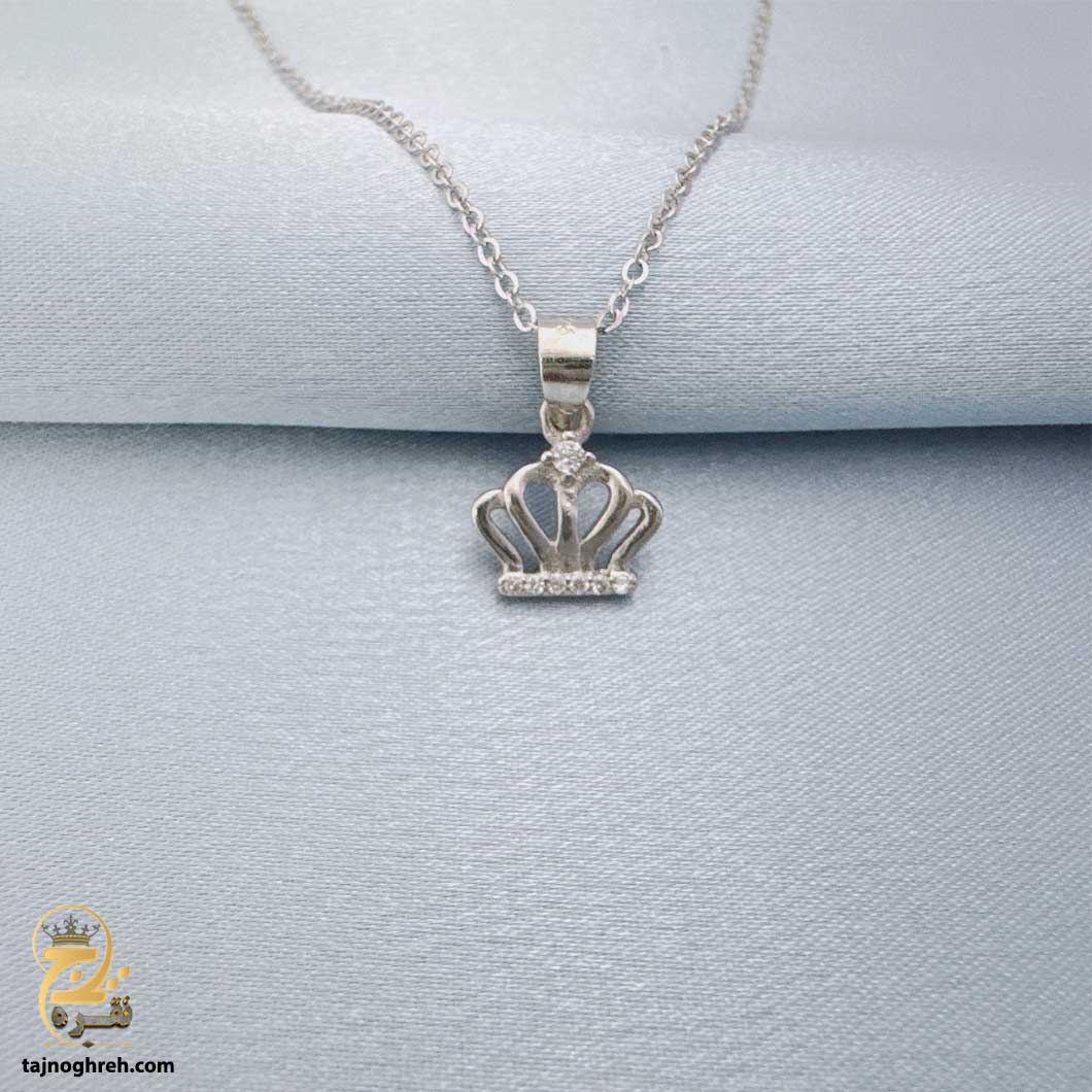 women-silver-necklace-sw-z48 گردنبند نقره زنانه ظریف مدل ZSW Z48