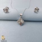 نیم ست نقره ظریف مدل NSW N7