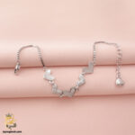 دستبند نقره زنانه صدفی مدل DSW D57